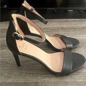 Strappy ankle heels